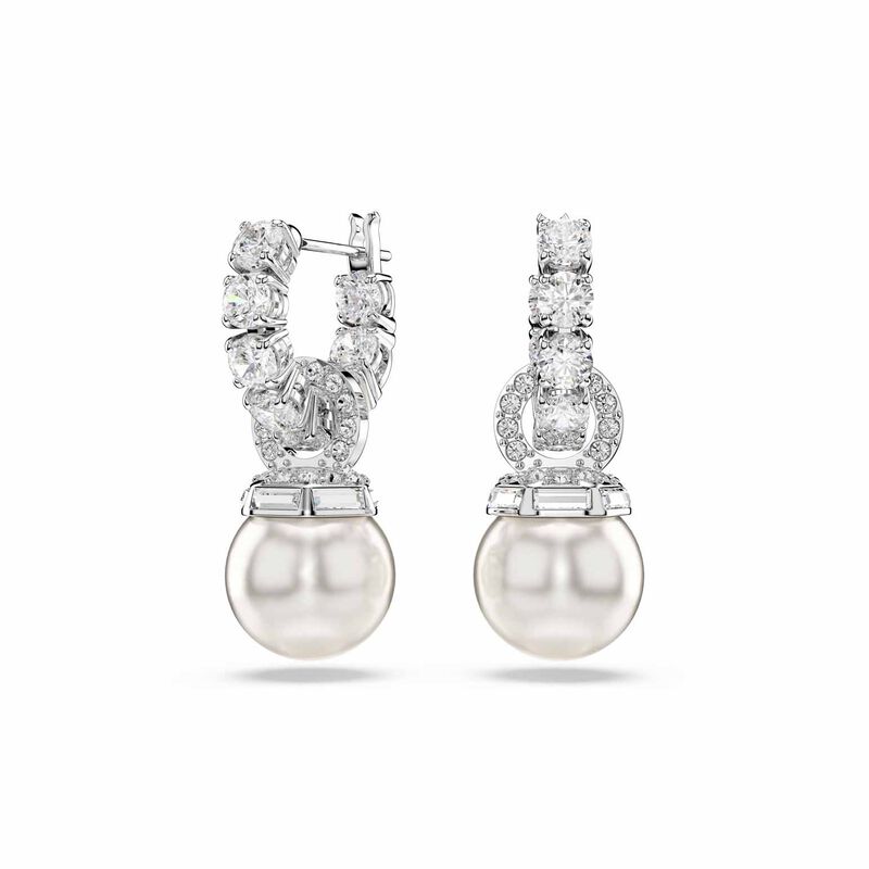 Swarovski Matrix Drop Earrings image number 3